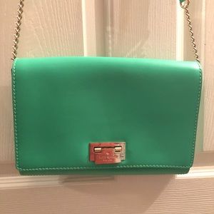 green kate spade crossbody